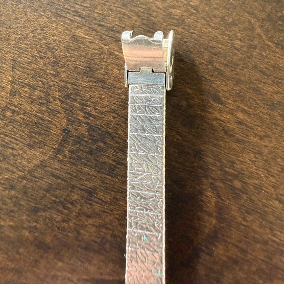 Watch Coated In A Stunning Chrome. Ladies Vintage Mechanical Wind Up Piece - Picture 10 of 11